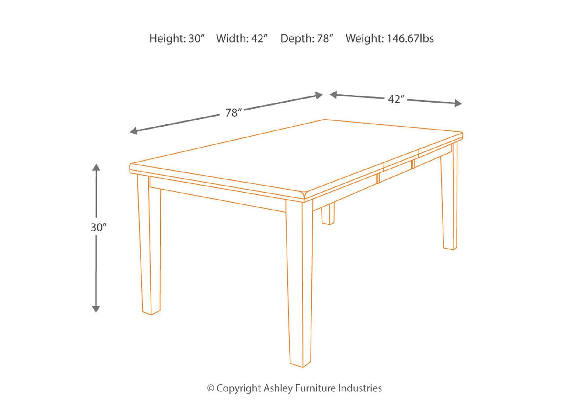 MESA COMEDOR RALENE EXTENSIBLE - 5