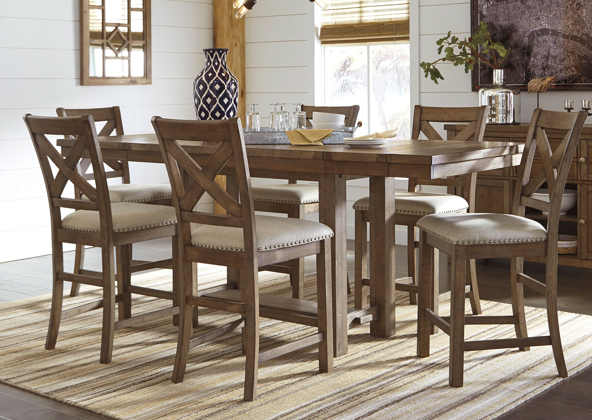 MESA COMEDOR ALTA MORIVILLE EXTENSIBLE - 2