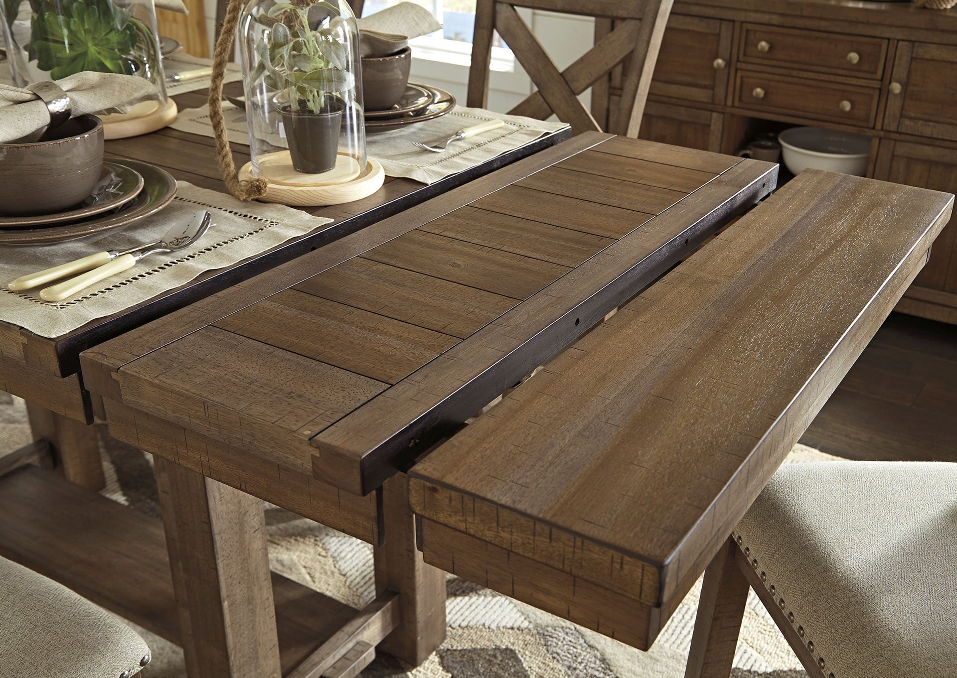 MESA COMEDOR ALTA MORIVILLE EXTENSIBLE - 5