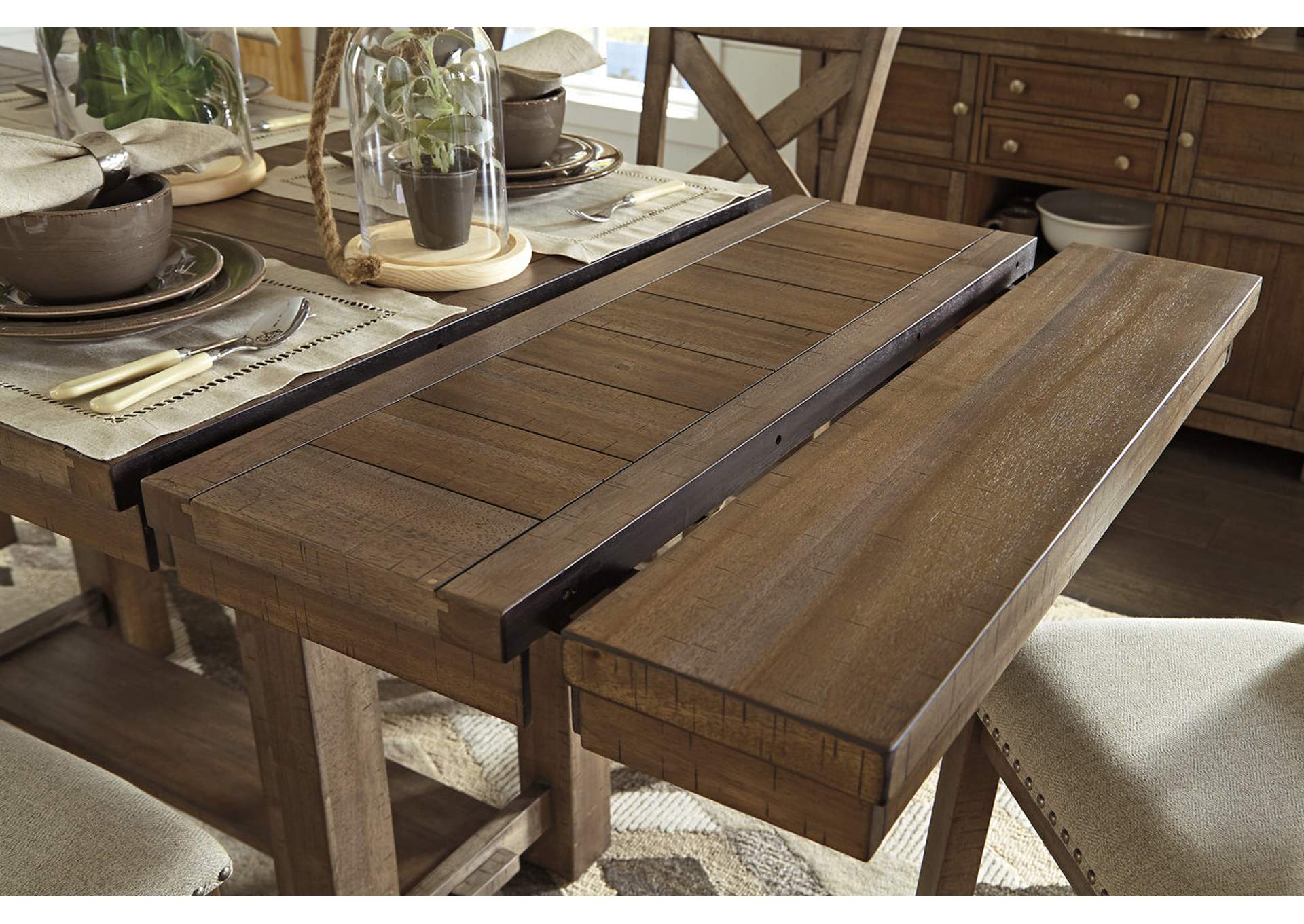 MESA COMEDOR ALTA MORIVILLE EXTENSIBLE - 6