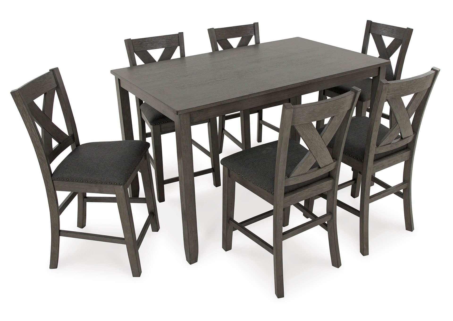 JUEGO COMEDOR ALTO  CAITBROOK   (SET 7 PIEZAS) - 3