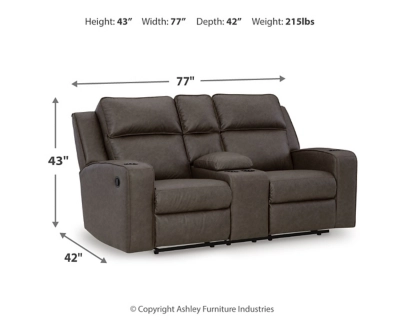 SOFÁ RECLINABLE 2 CUERPOS LAVENHORNE - 4