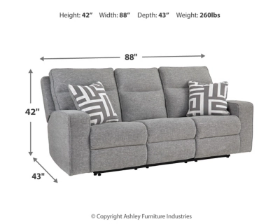 SOFÁ RECLINABLE 3 CUERPOS BISCOE - 4