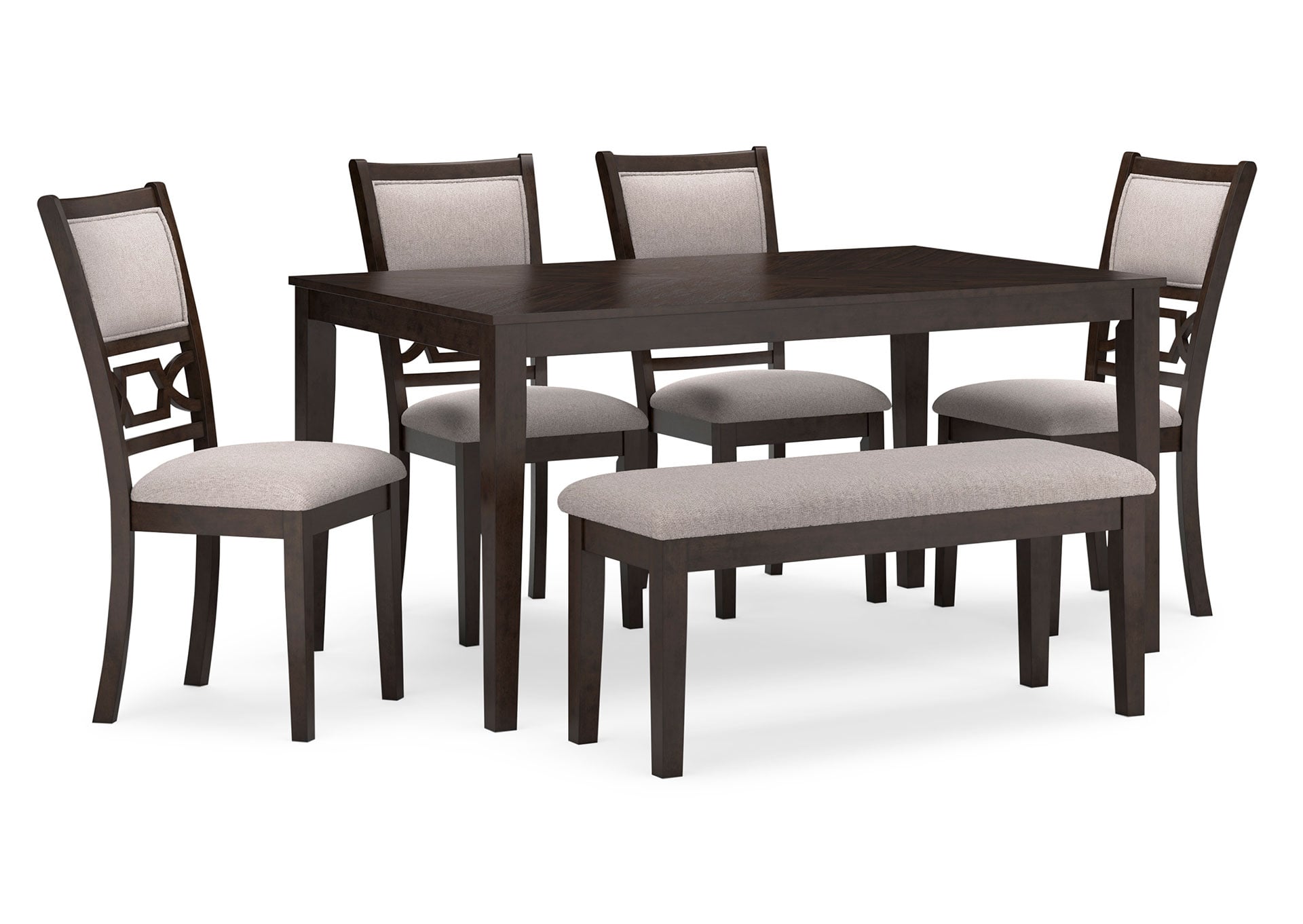 JUEGO COMEDOR LANGWEST (SET 6 PIEZAS) - 1