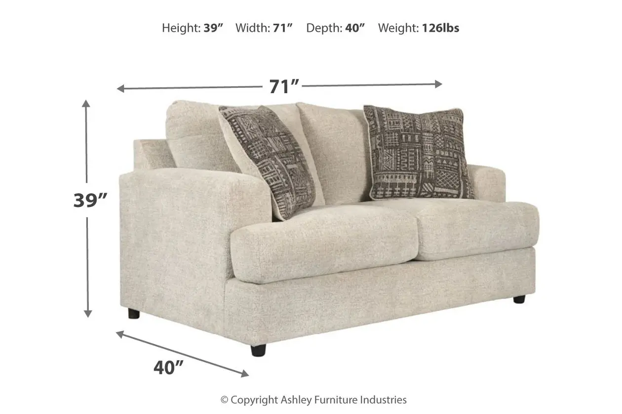 SOFA 2 CUERPOS SOLETREN STONE - 4