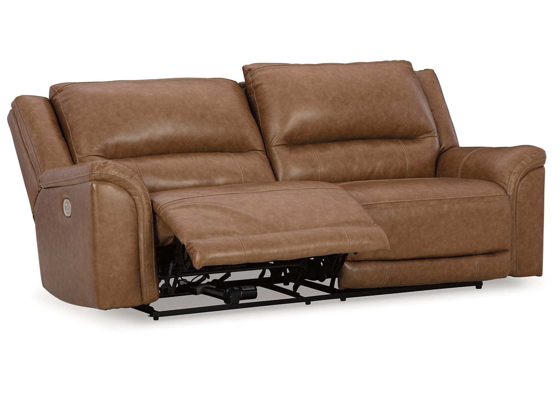 SOFA CUERO RECLINABLE 3 CUERPOS TRASIMENO - 4