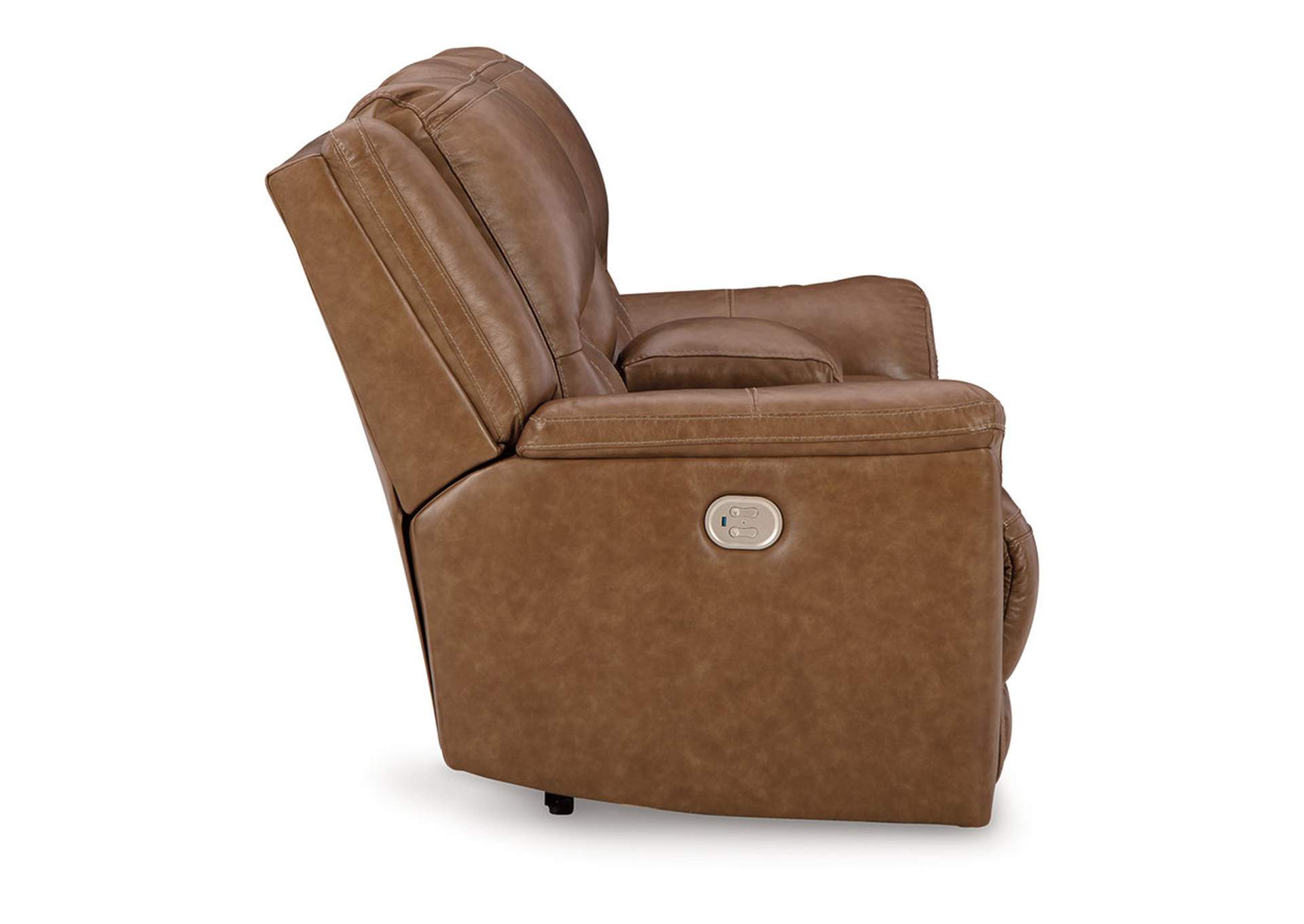 SOFA CUERO RECLINABLE 2 CUERPOS TRASIMENO - 5