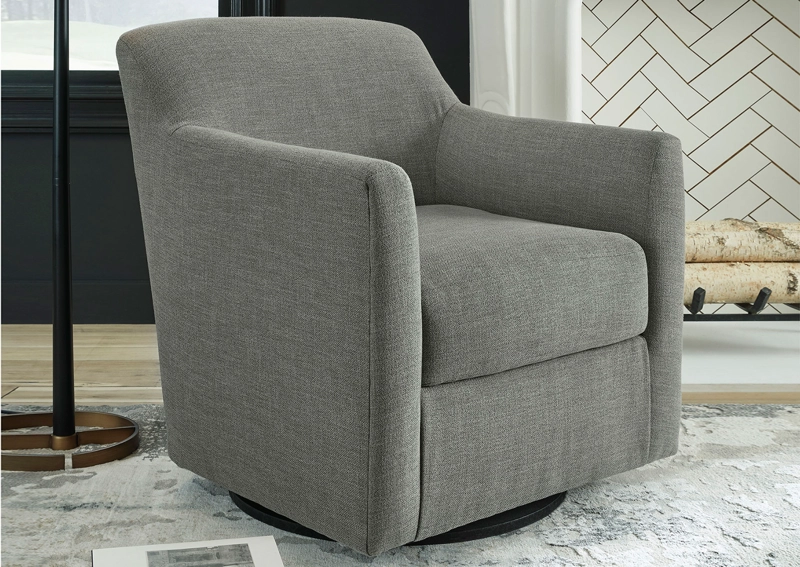 POLTRONA GIRATORIA  BRADNEY  GRIS - 2