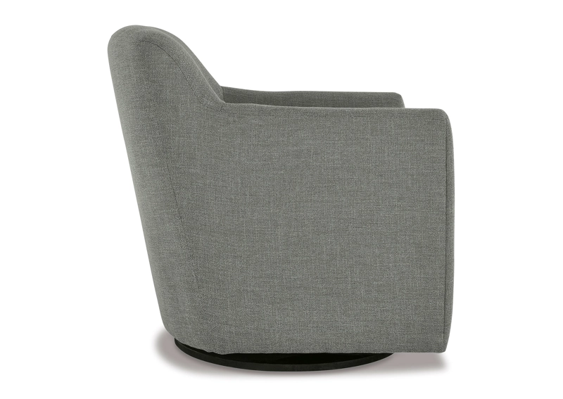 POLTRONA GIRATORIA  BRADNEY  GRIS - 4