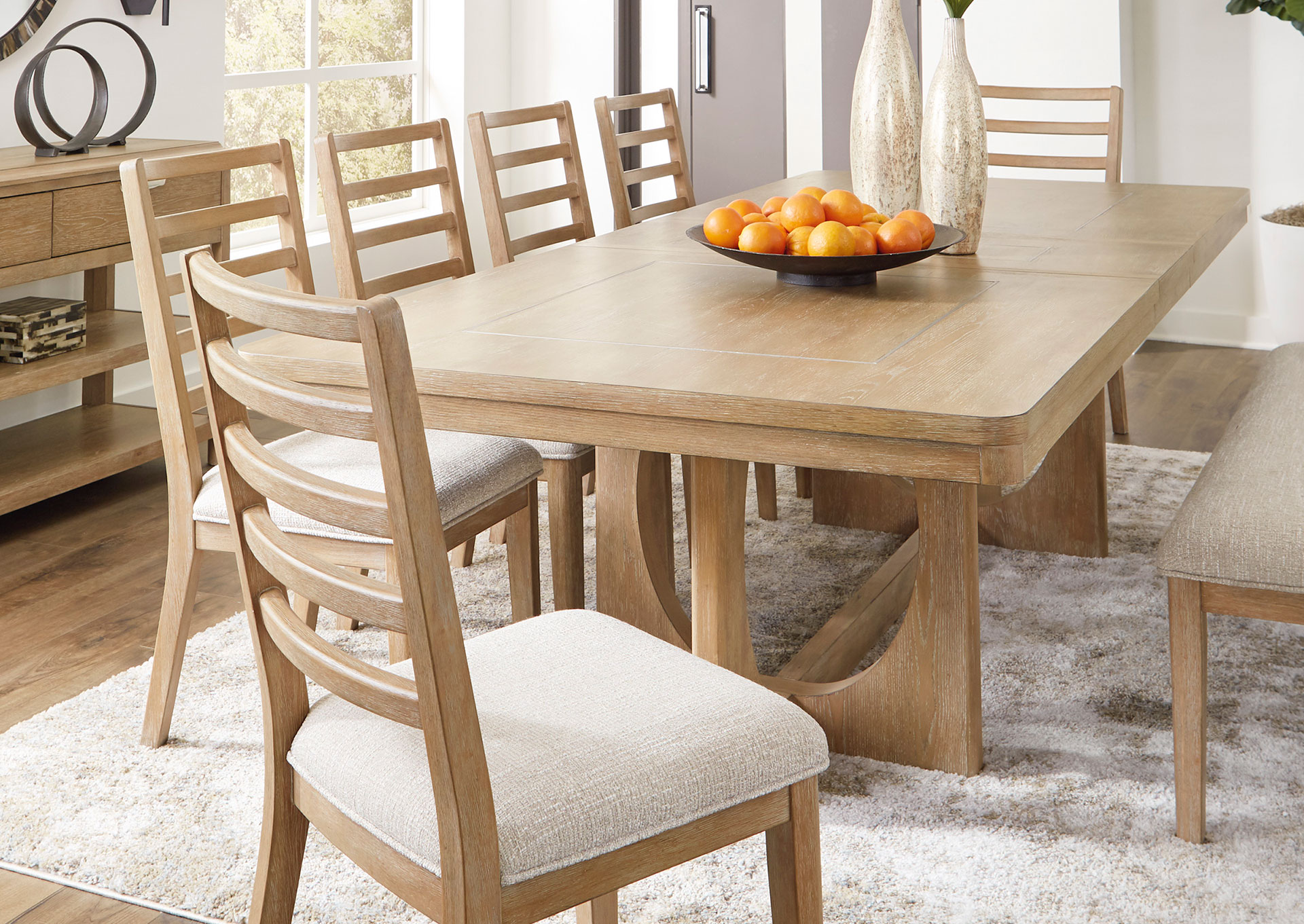 MESA COMEDOR  RENCOTT EXTENSIBLE - 6