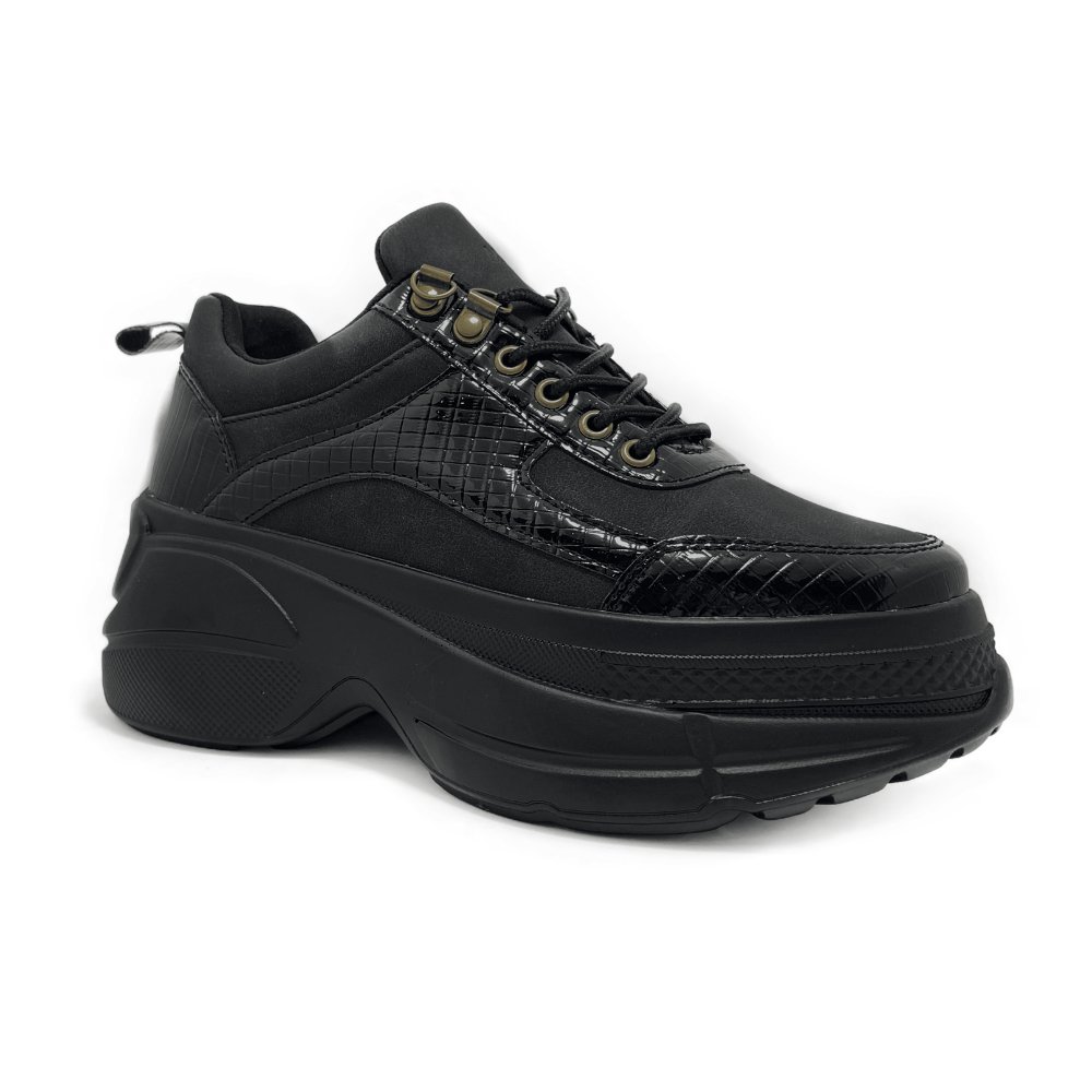 ZAPATILLAS MUJER PASTIK CASUALES NEGRO FORMA ANTO MININAS - 1