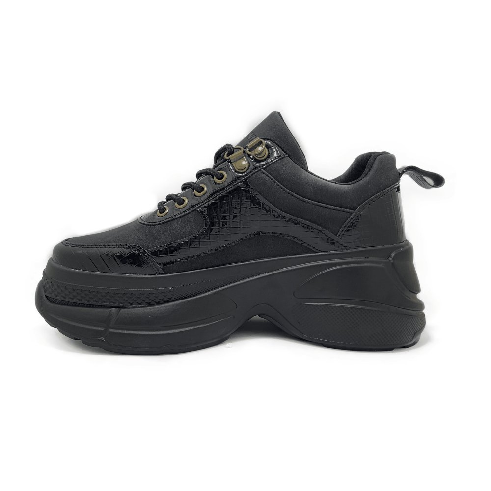 ZAPATILLAS MUJER PASTIK CASUALES NEGRO FORMA ANTO MININAS - 2