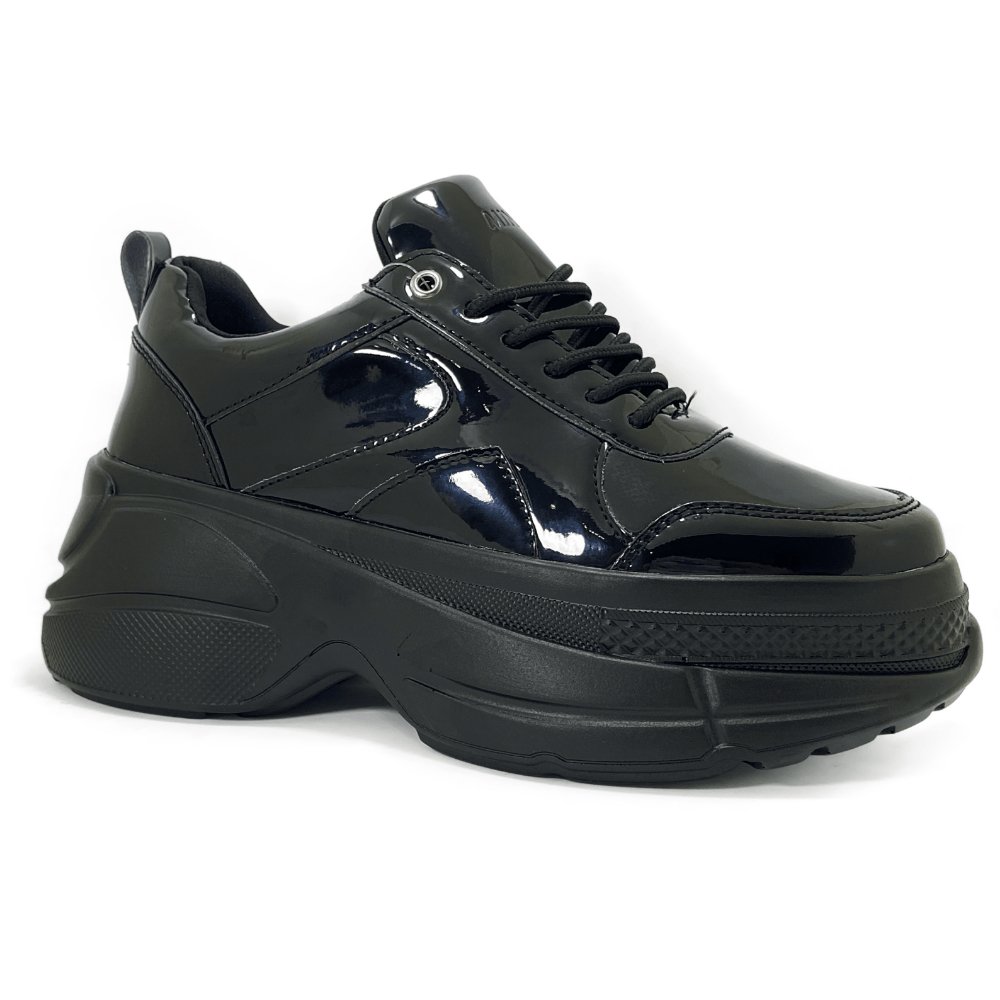 ZAPATILLAS MUJER PASTIK CASUALES NEGRO FORMA CHAROL LULA MININAS - 1