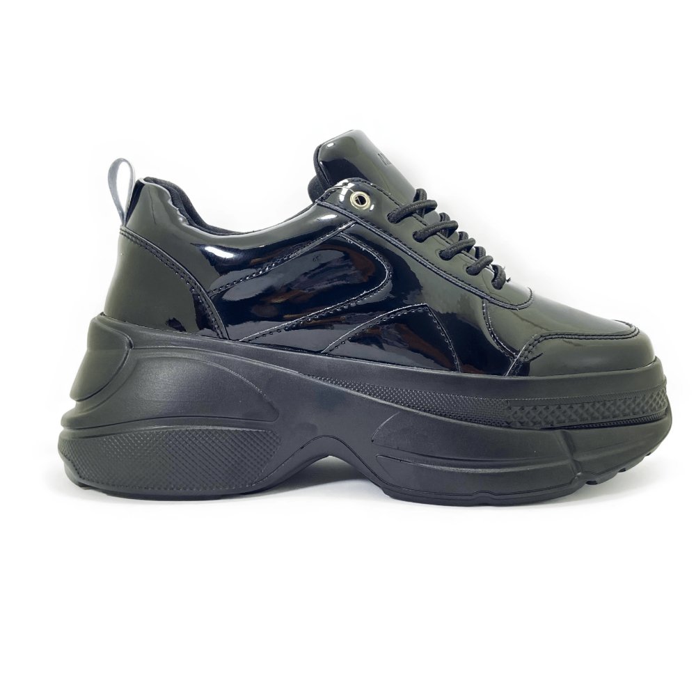 ZAPATILLAS MUJER PASTIK CASUALES NEGRO FORMA CHAROL LULA MININAS - 2