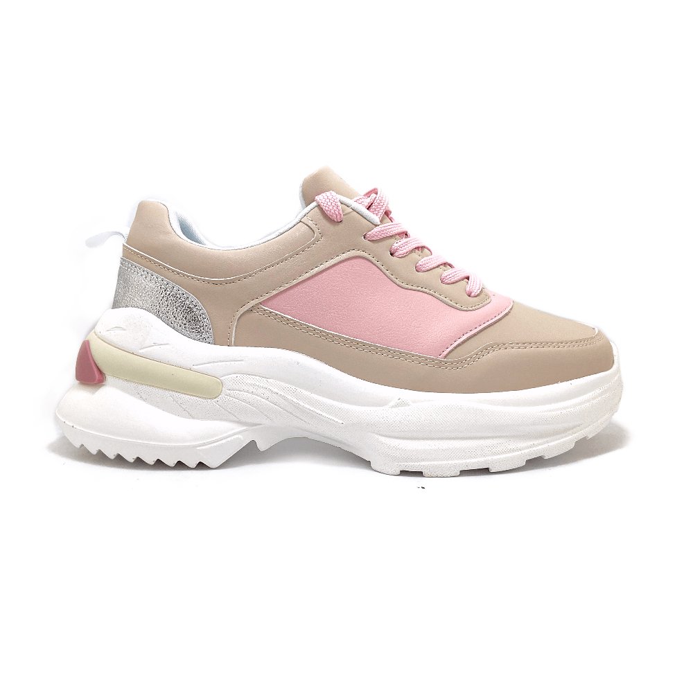 ZAPATILLAS MUJER PASTIK CASUALES BEIGE - 1