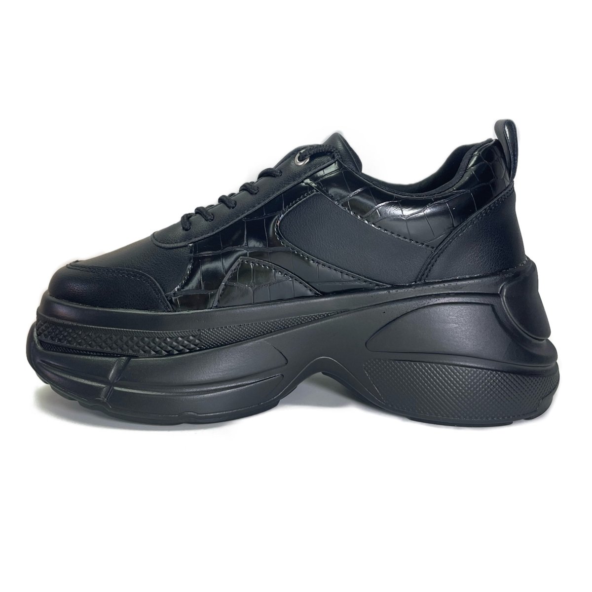ZAPATILLA PLATAFORMA NEGRA LULA - 2
