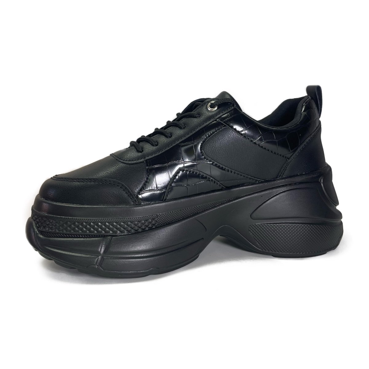 ZAPATILLA PLATAFORMA NEGRA LULA - 3