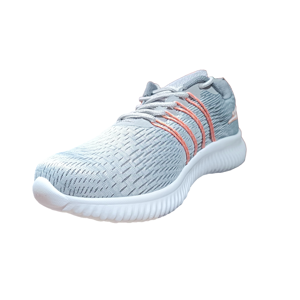 ZAPATILLA DEPORTIVA MUJER GRIS SALMÓN 8711. - 2