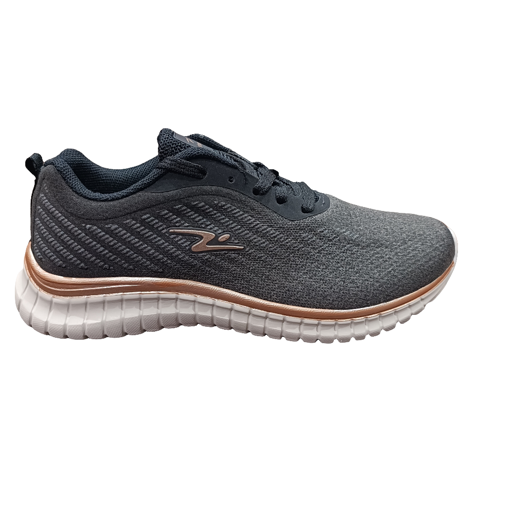 ZAPATILLA DEPORTIVA MUJER ADRUN NEGRO BRONCE - 1