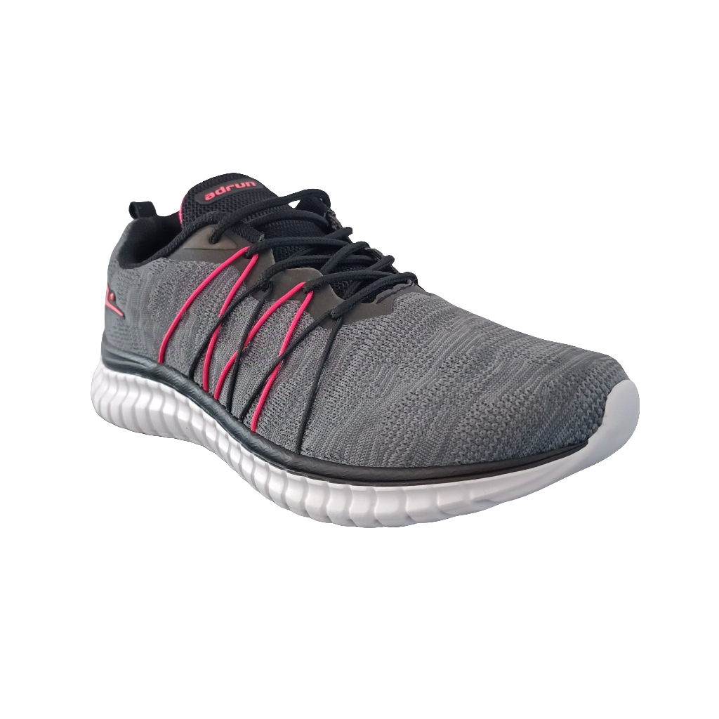 ZAPATILLA DEPORTIVA MUJER GRAFITO NEGRO ROSA 8619 - 2