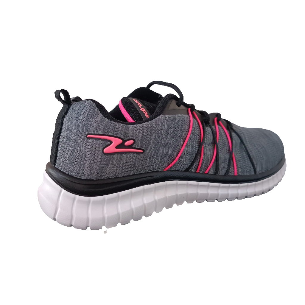 ZAPATILLA DEPORTIVA MUJER GRAFITO NEGRO ROSA 8619 - 3