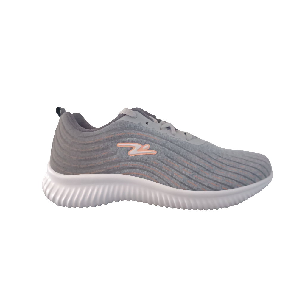 ZAPATILLA DEPORTIVA MUJER GRIS PERLA ROSA 8709 - 1