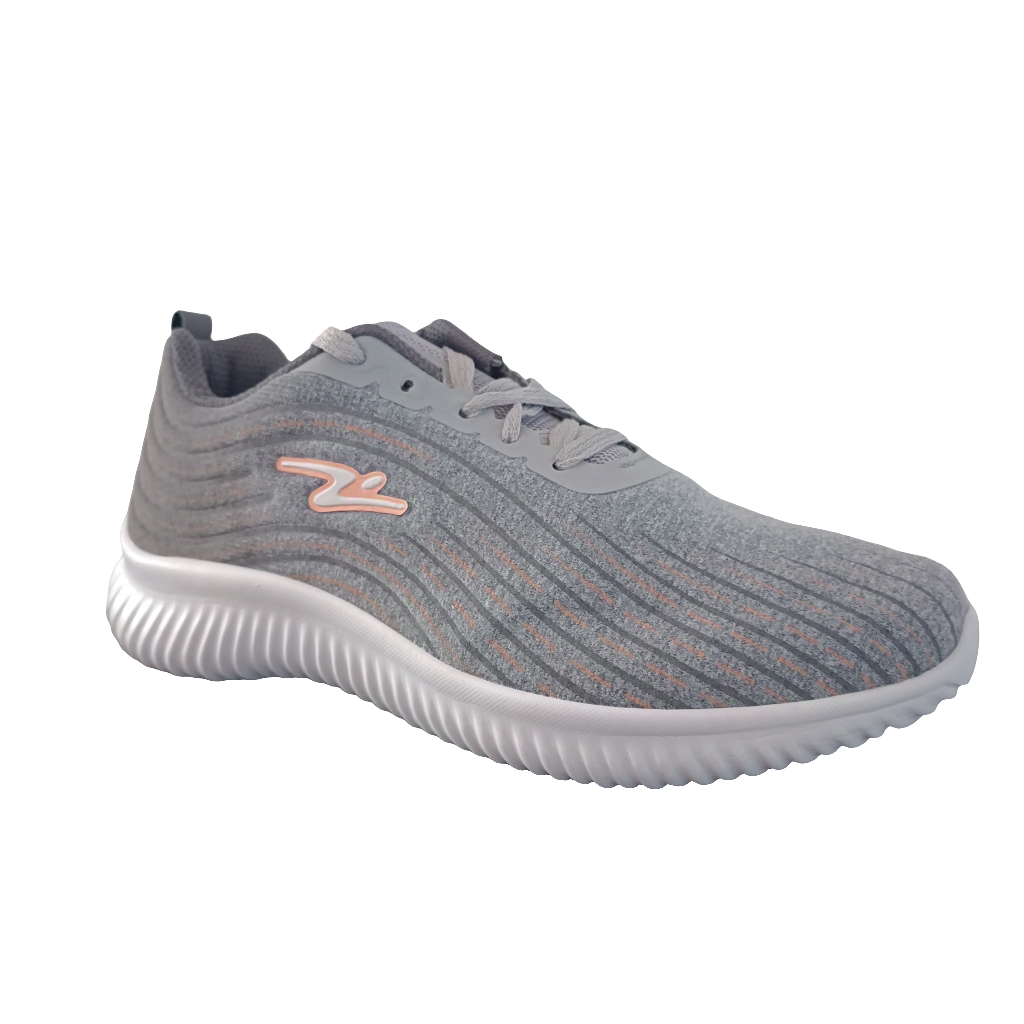 ZAPATILLA DEPORTIVA MUJER GRIS PERLA ROSA 8709 - 2