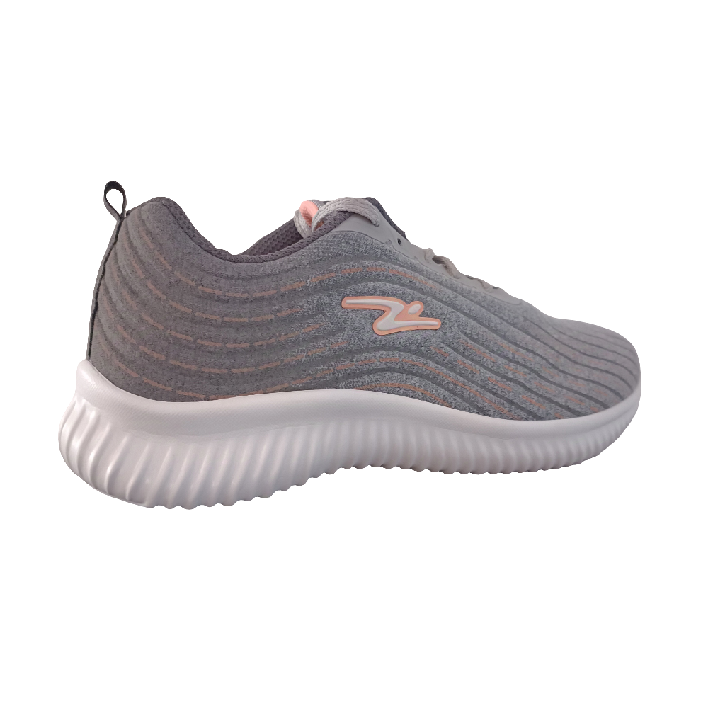 ZAPATILLA DEPORTIVA MUJER GRIS PERLA ROSA 8709 - 3