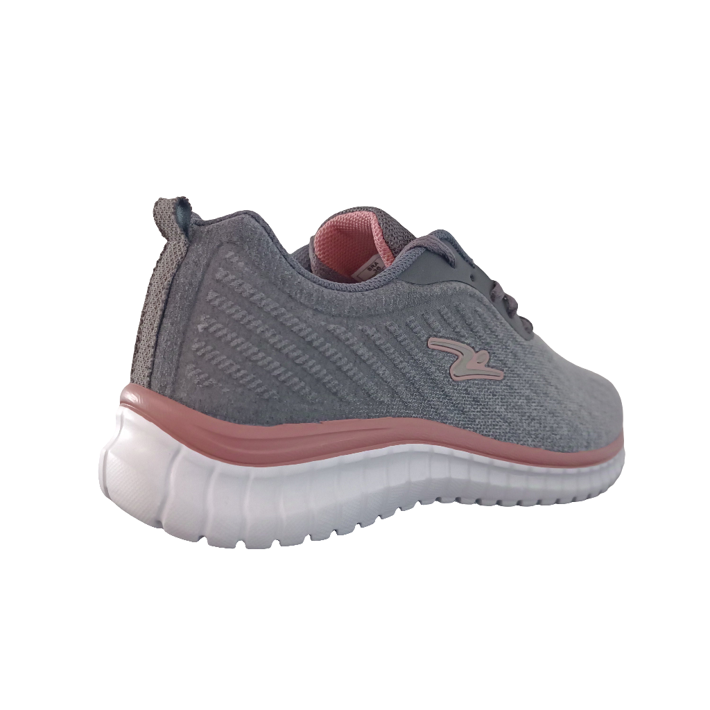 ZAPATILLA DEPORTIVA MUJER CENIZA ROSA 8614 - 4