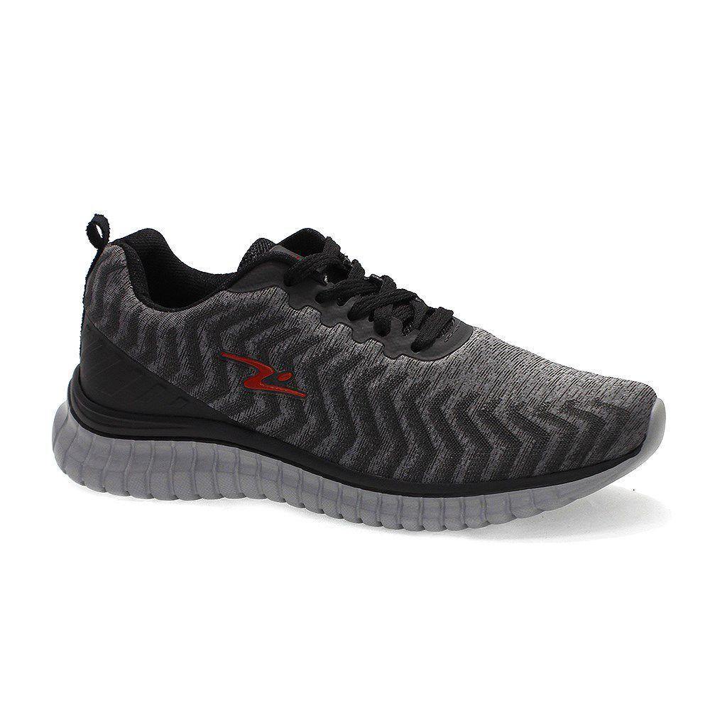 ZAPATILLA DEPORTIVA HOMBRE GRAFITO ROJO 8616 - 1
