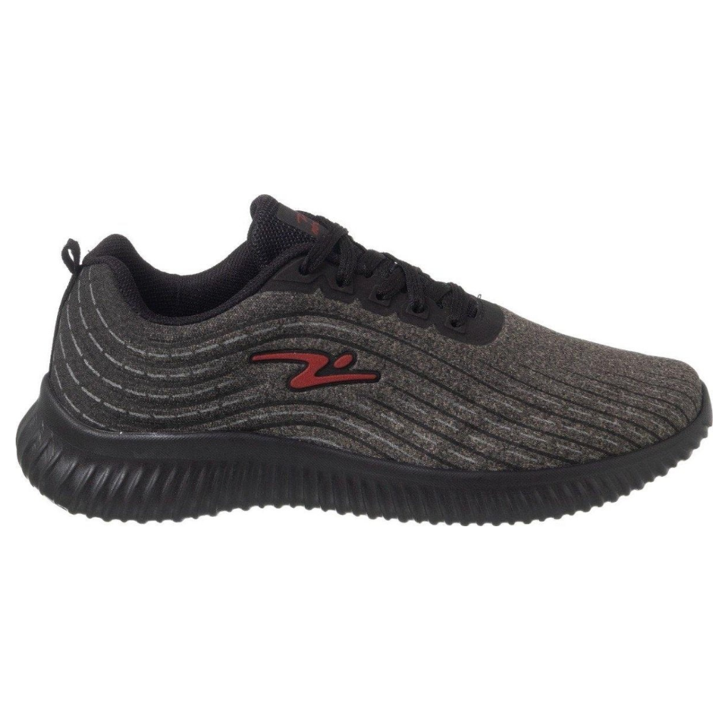 ZAPATILLA DEPORTIVA HOMBRE FLEX II GRIS NEGRO 8709 - 1