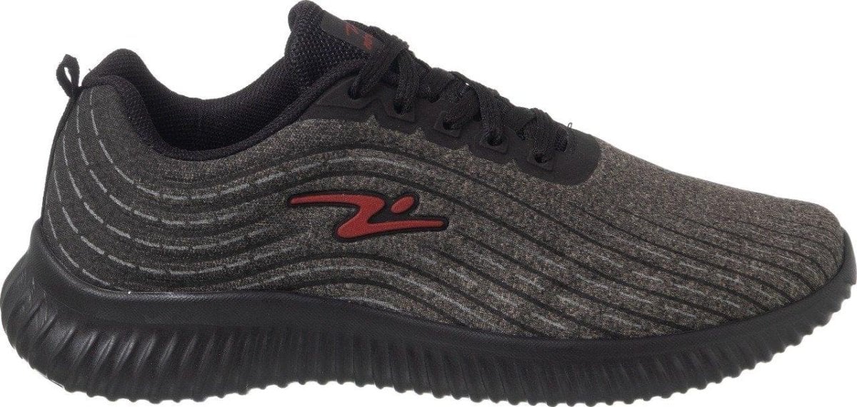 ZAPATILLA DEPORTIVA HOMBRE FLEX II GRIS NEGRO 8709 - 3