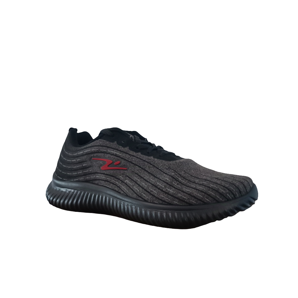 ZAPATILLA DEPORTIVA HOMBRE FLEX II GRIS NEGRO 8709 - 4