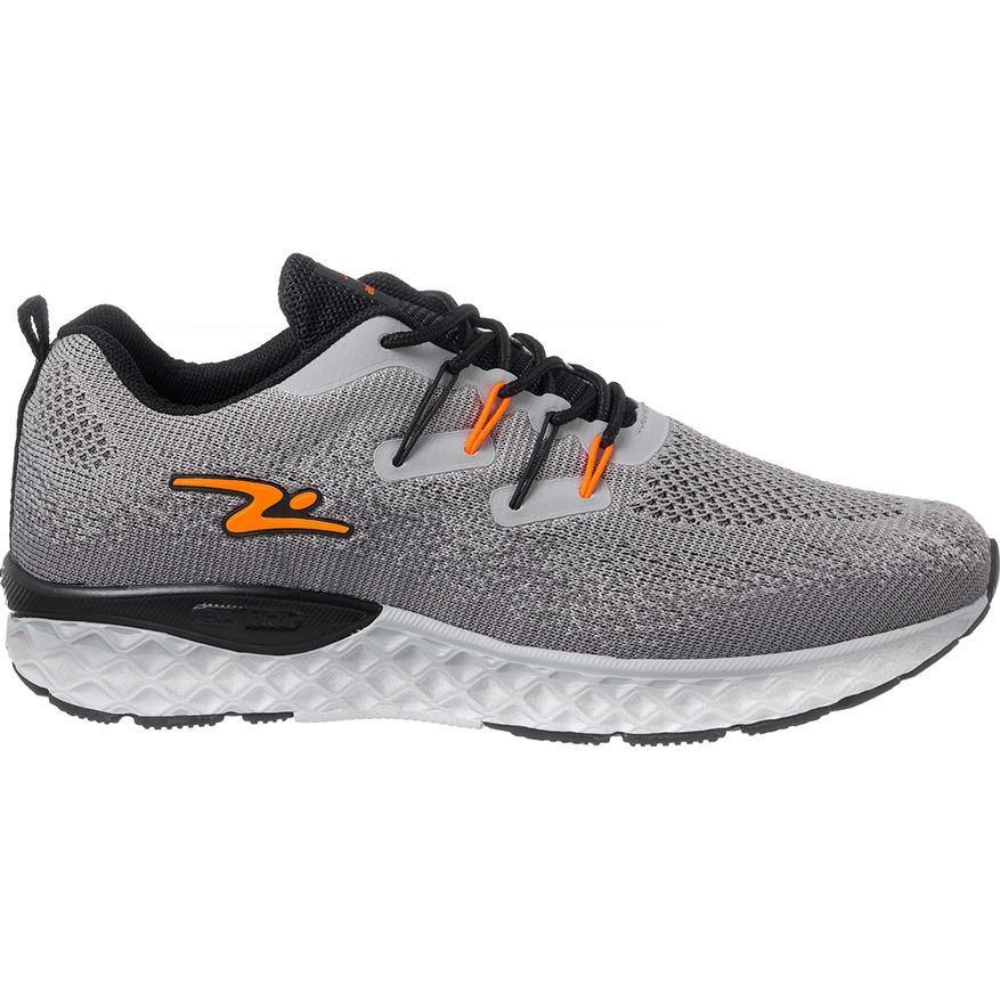 ZAPATILLA DEPORTIVA HOMBRE CENIZA NARANJA 7811 - 1
