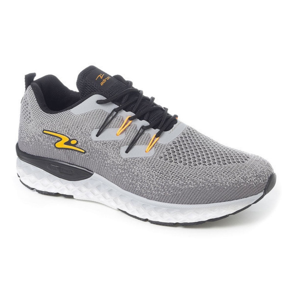ZAPATILLA DEPORTIVA HOMBRE CENIZA NARANJA 7811 - 2