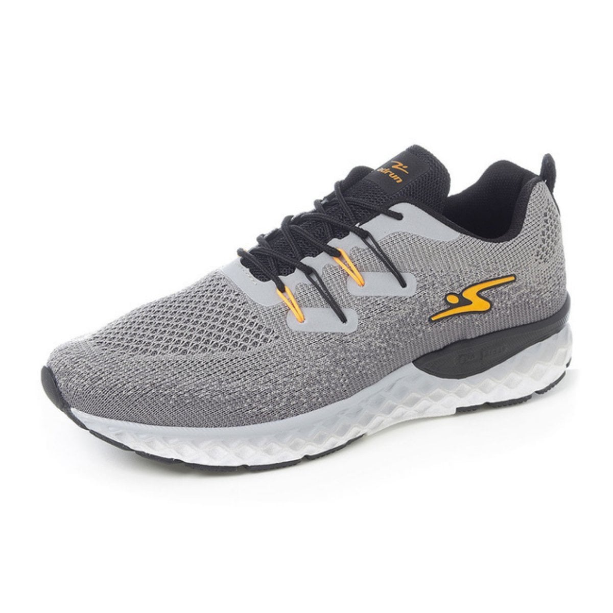 ZAPATILLA DEPORTIVA HOMBRE CENIZA NARANJA 7811 - 3