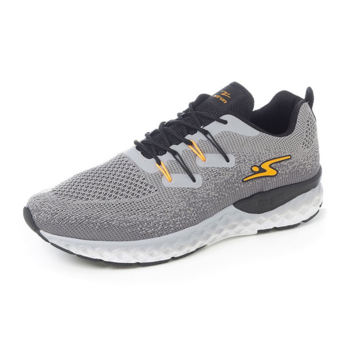 ZAPATILLA DEPORTIVA HOMBRE CENIZA NARANJA 7811 - 3