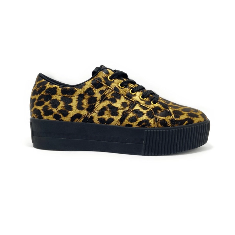 ZAPATILLA MUJER ANIMAL PRINT PLATAFORMA - 2