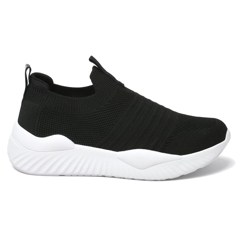 ZAPATILLA MUJER ELASTICADA NEGRO BRASIL - 2