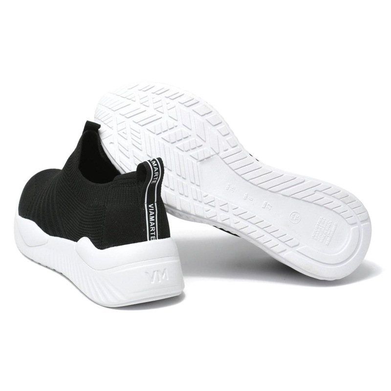 ZAPATILLA MUJER ELASTICADA NEGRO BRASIL - 4