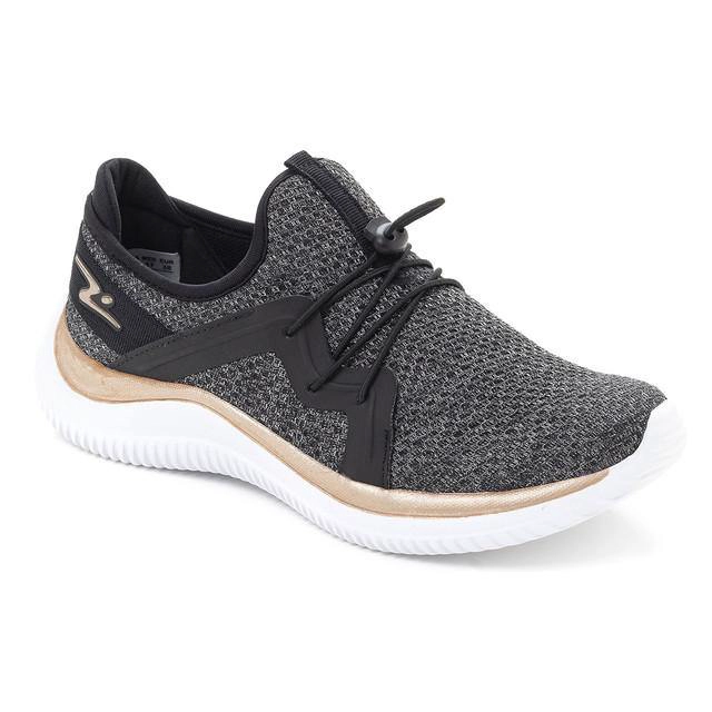 ZAPATILLA DEPORTIVA MUJER GOLD WALK NEGRO 8408. - 2