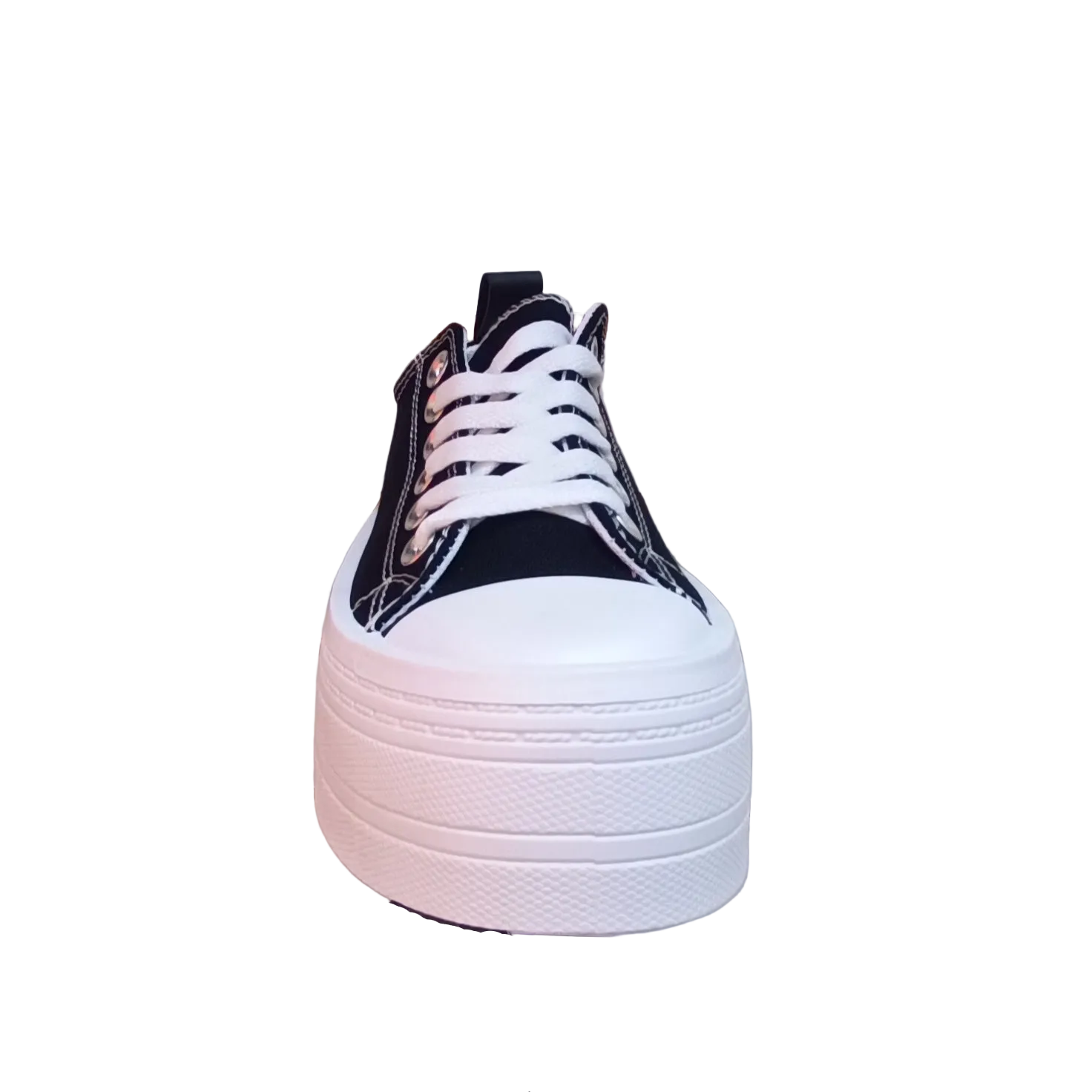 ZAPATILLAS DE LONA CON PLATAFORMA 4 CM PARA MUJER - 5