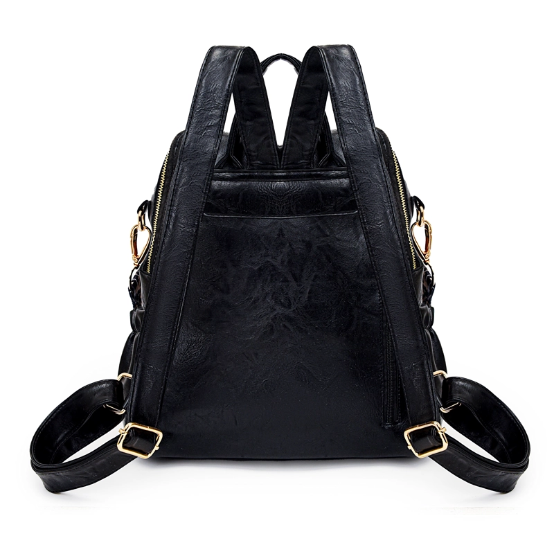 MOCHILA CARTERA MOVAC URBAN CHIC CUERO PU MUJER A LA MODA MULTIUSO - 7
