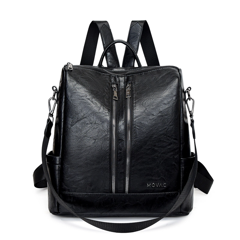 MOCHILA BOLSO PARA MUJER DE MATERIAL CUERO PU IMPERMEABLE - 1