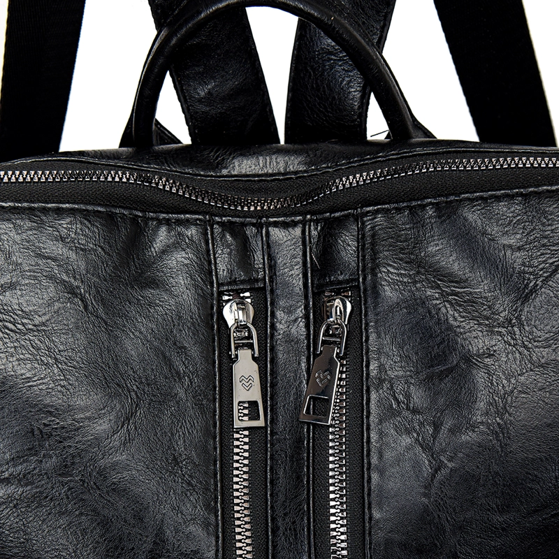 MOCHILA BOLSO PARA MUJER DE MATERIAL CUERO PU IMPERMEABLE - 3