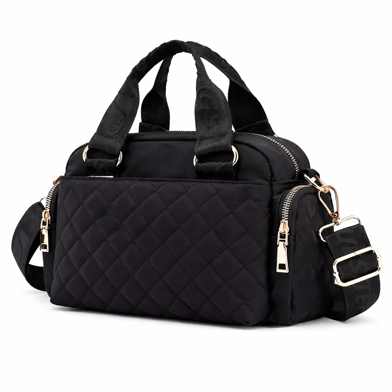 BOLSO BANDOLERA CARTERA DE MUJER USÓ HOMBRO Y MANO GRAN CAPACIDAD - 1