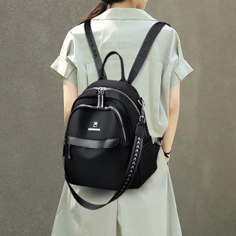 MOCHILA CARTERA BOLSO JUVENIL CHIC ELEGANTE Y MULTIFUNCIONAL - 7