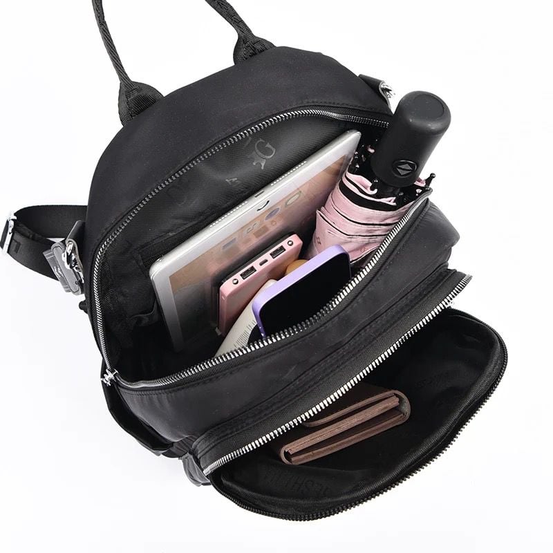 MOCHILA CARTERA BOLSO JUVENIL CHIC ELEGANTE Y MULTIFUNCIONAL - 8