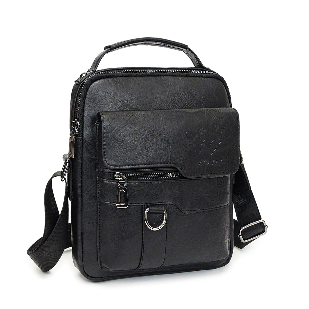 BOLSO BANDOLERA MALETÍN MOVAC HOMBRE CUERO ECOLÓGICO HOMBRO - 2