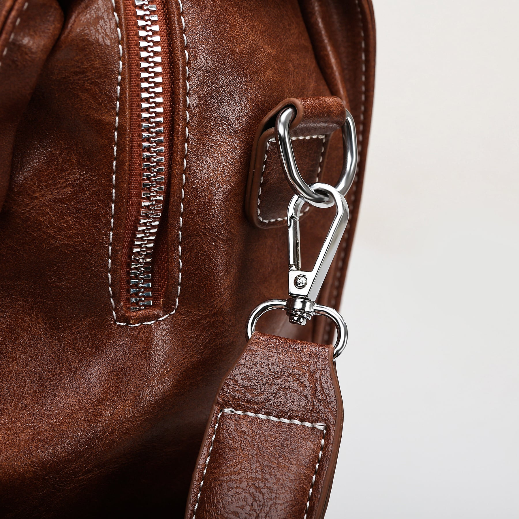 MOCHILA MOVAC TOKIO PARA MUJER CUERO PU URBANA VERSÁTIL - 4